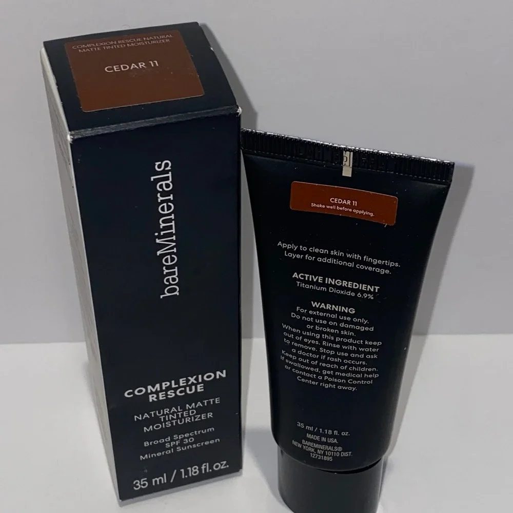 bareMinerals Complexion Rescue Natural Matte‎ Tinted Moisturizer Cedar 11